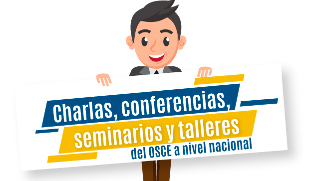 Entérate del cronograma de nuestras charlas, conferencias, seminarios y talleres.