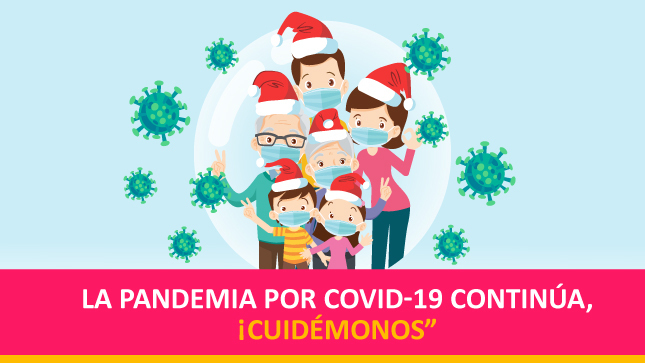 LA PANDEMIA POR COVID-19 CONTINÚA ¡CUIDÉMONOS!