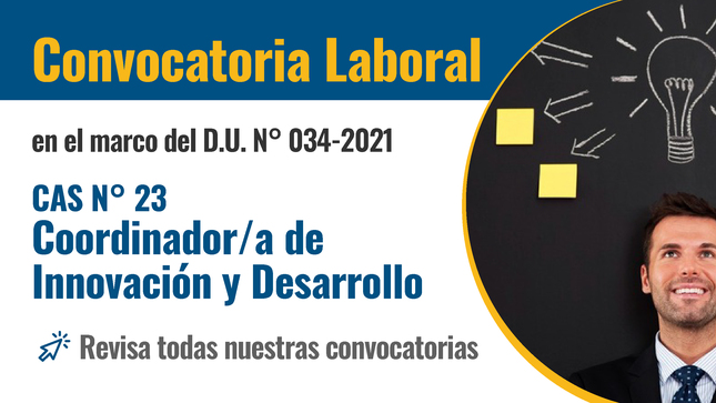 Convocatoria laboral del OSCE