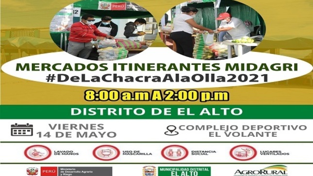 De la Chacra a la Olla 2021 - Mercado Itinerante