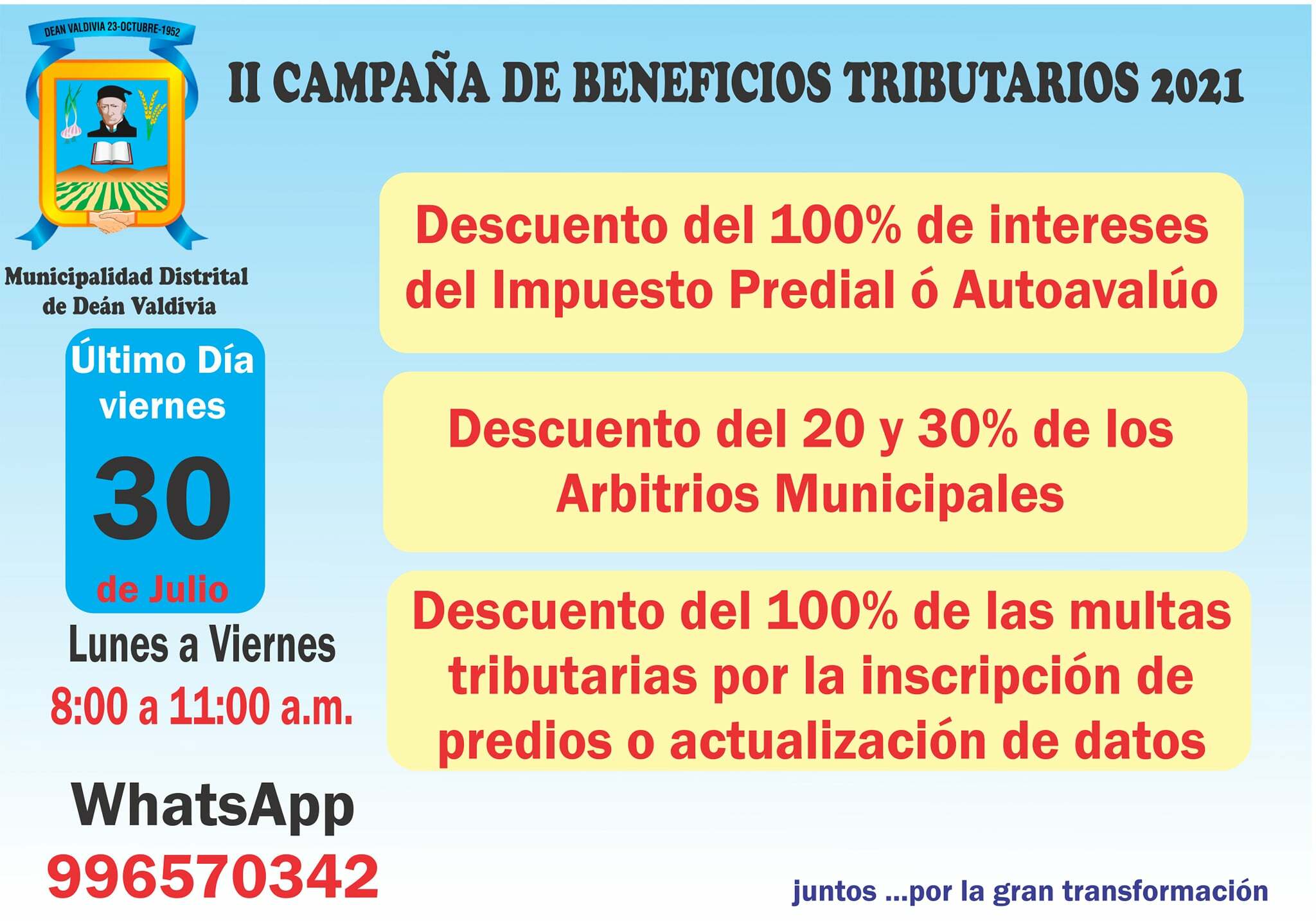 II CAMPAÑA DE BENEFICIOS TRIBUTARIOS 2021