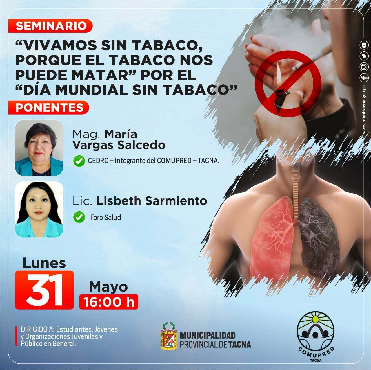 Flyer de Seminario