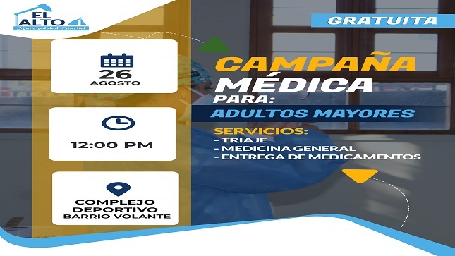 Campaña Médica del Adulto Mayor