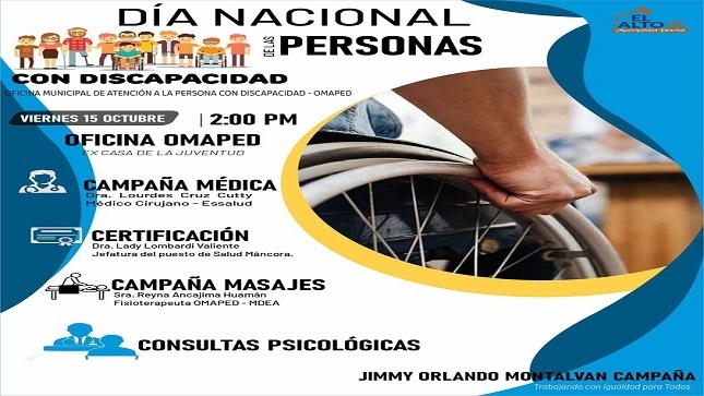 Campaña por el Día Nacional de las Personas con Discapacidad