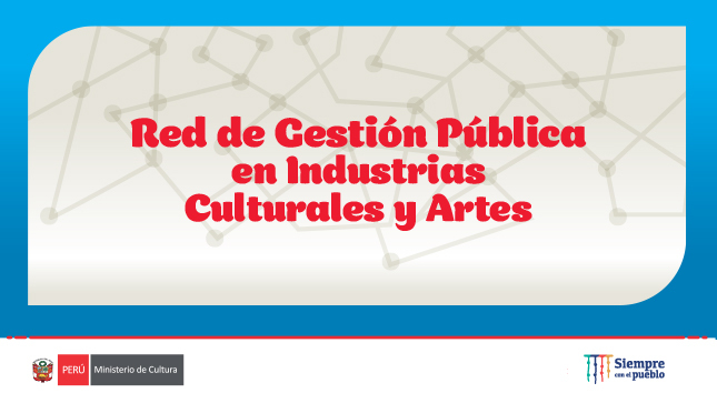 Red de Gestión Pública en Industrias Culturales y Artes