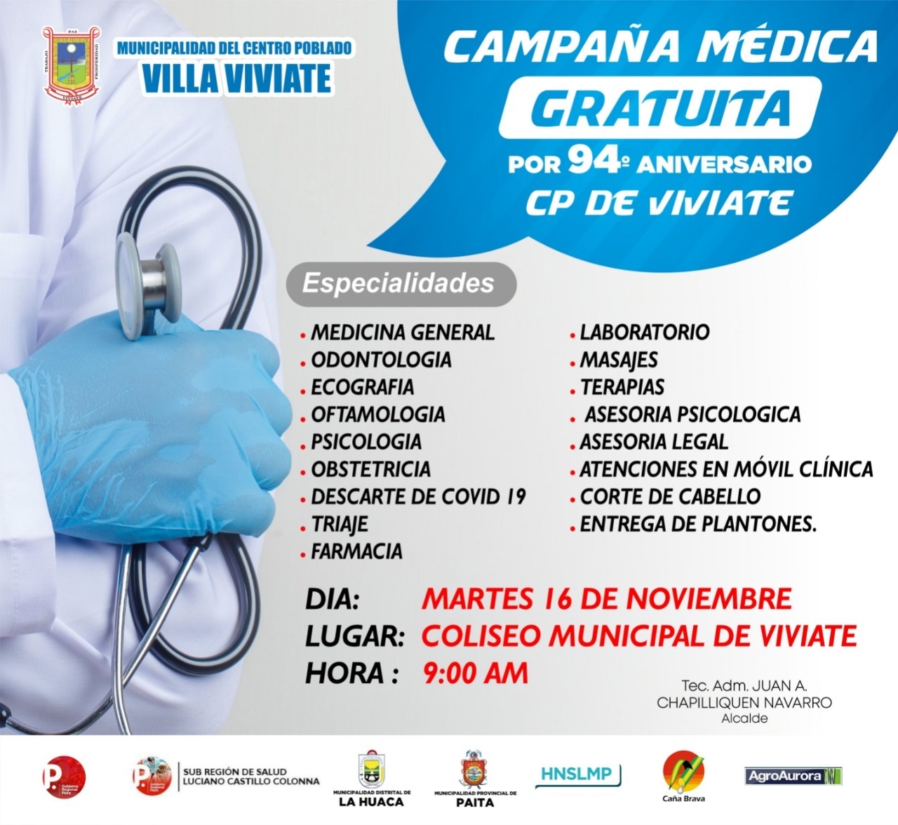 Campaña Medica Gratuita