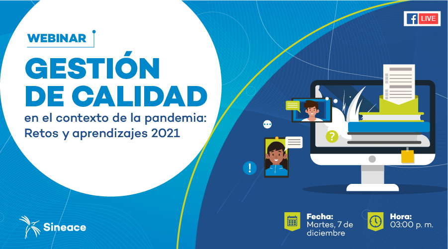 Webinar "Gestión de calidad en el contexto de la pandemia"