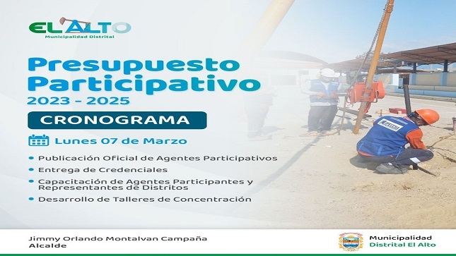 Talleres de Presupuesto Participativo
