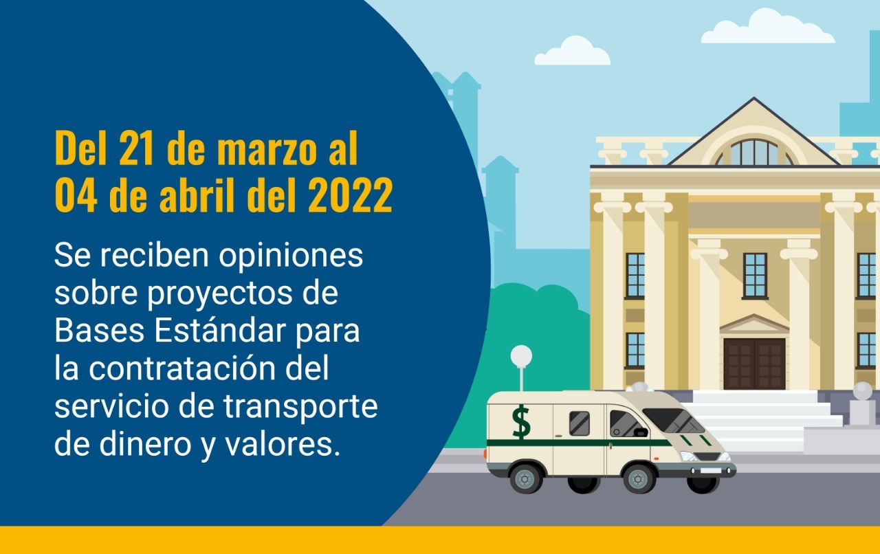 Miniatura Proyecto de Bases Estándar - Transporte de dinero y valores