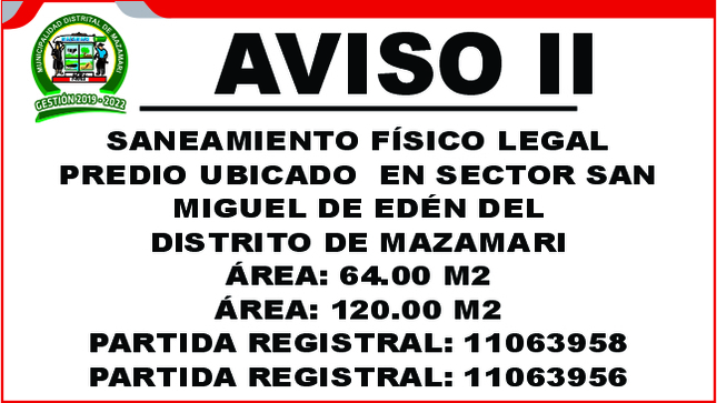 AVISO II