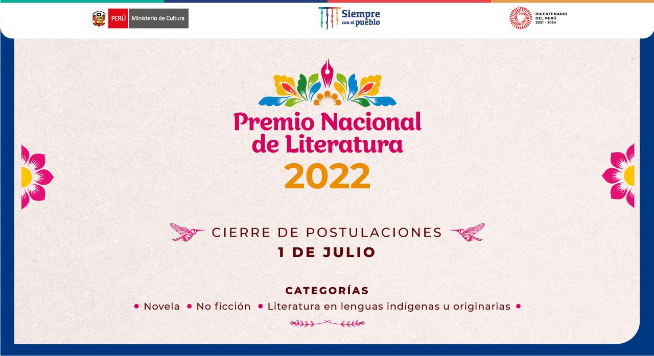 Premio Nacional de Literatura 2022