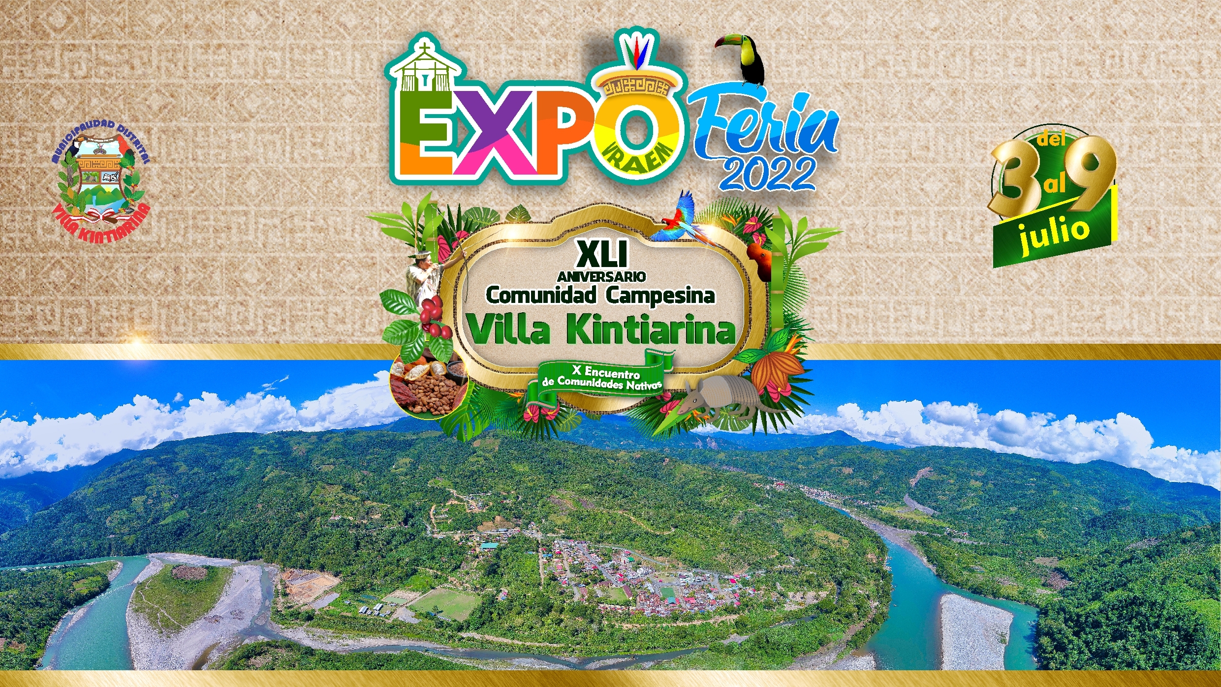 Villa Kintiarina te espera del 3 al 9 de julio del 2022