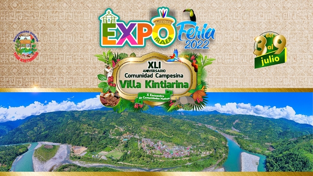 Participa de las diferentes actividades en conmemoración del XLI Aniversario de fundación de la Comunidad Campesina de Villa Kintiarina.