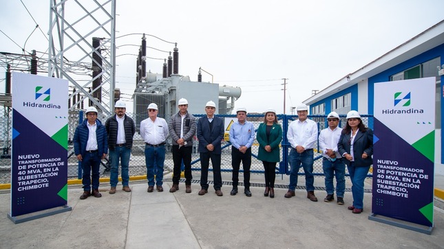 La ceremonia de inauguración se llevó a cabo en el Patio de Llaves Trapecio en Chimbote y contó con la presencia del presidente del directorio del Grupo Distriluz, Dr. Arturo Vásquez Conrado, el gerente general del Grupo Distriluz, Ing. Javier Muro Rosado y el gerente regional de Hidrandina, Ricardo Arrese Pérez, así como la congresista Nilza Chacón Trujillo y el alcalde de la provincia del Santa, Roberto Briceño Franco.