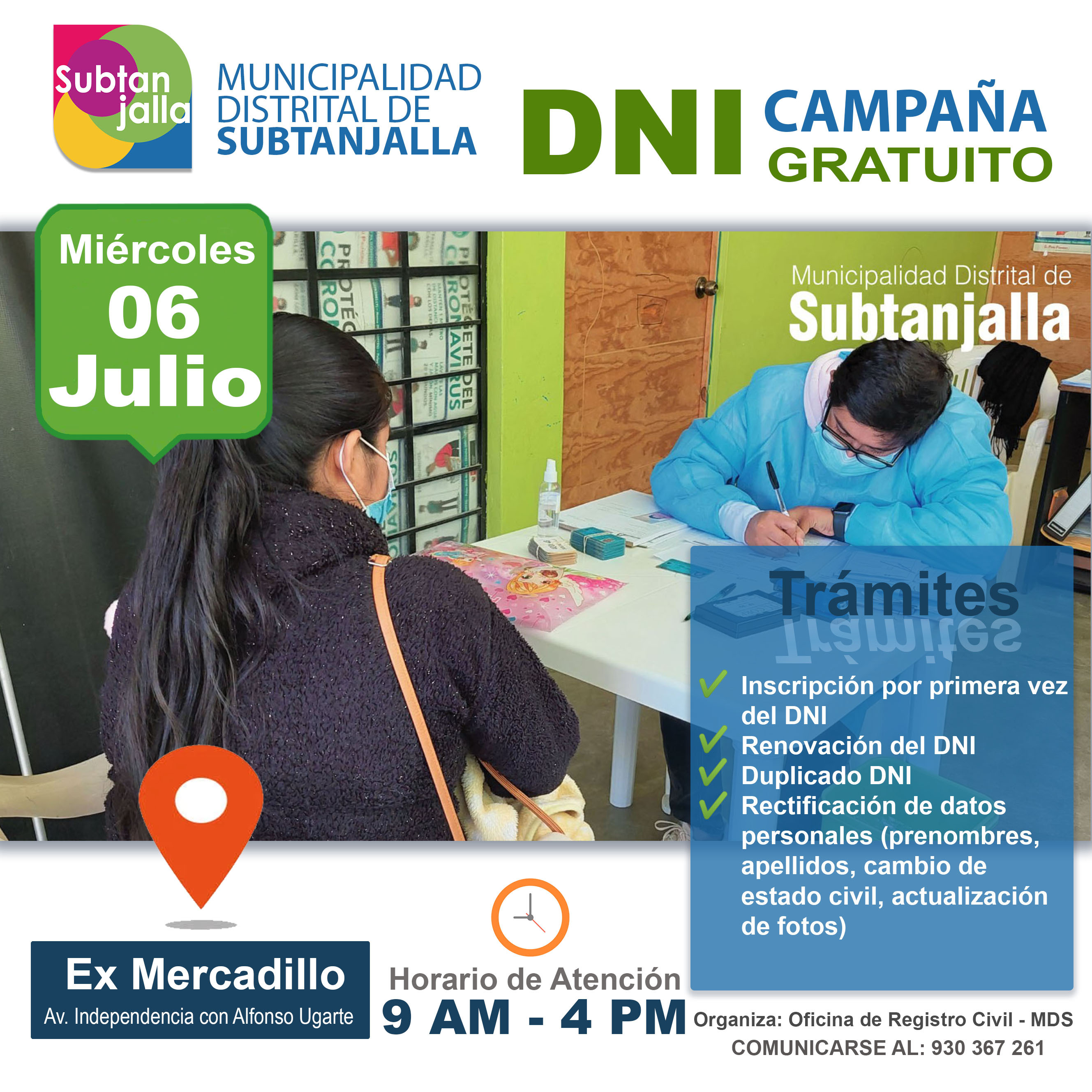 Campaña de DNI "Gratuito"