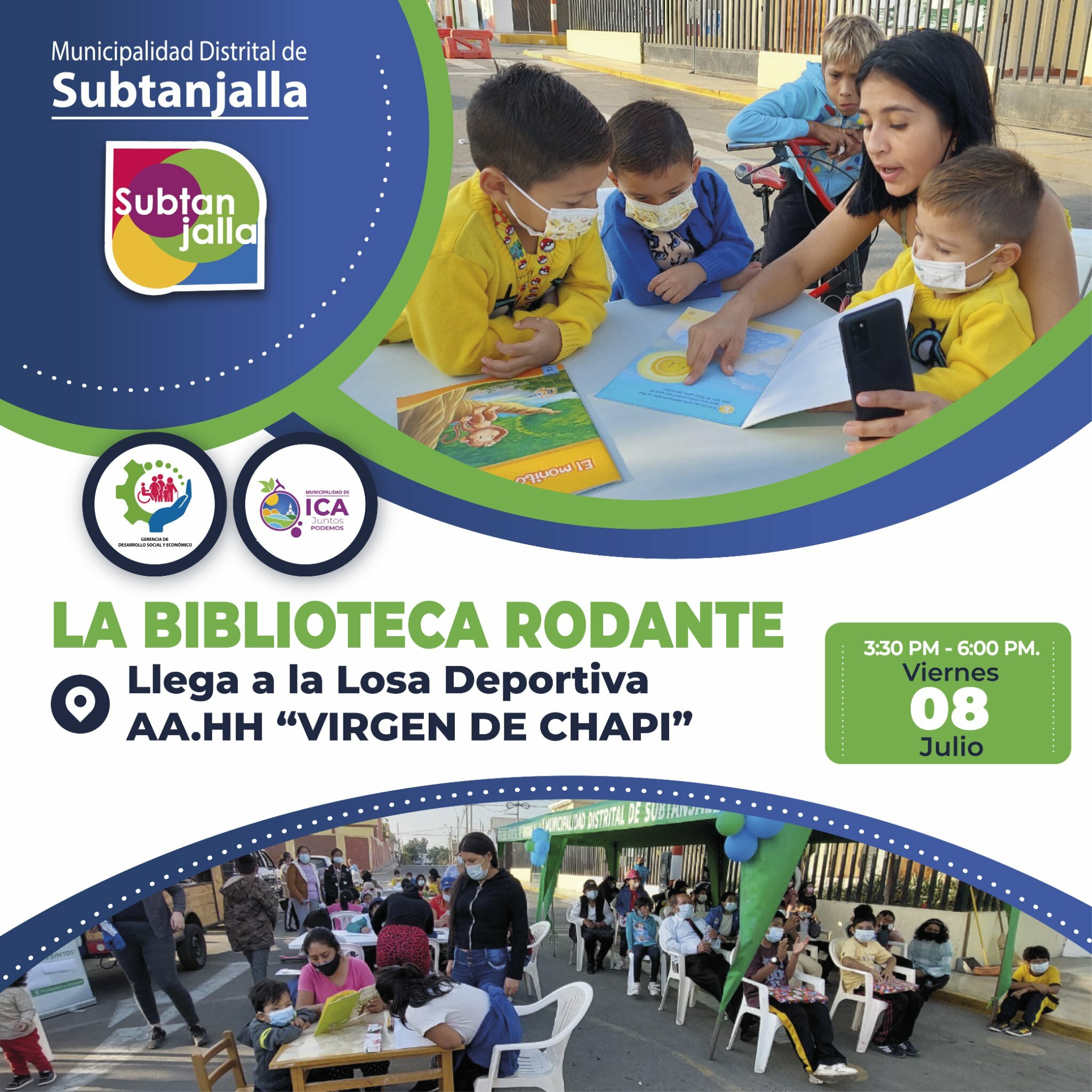 Vuelve la Biblioteca Rodante en Subtanjalla