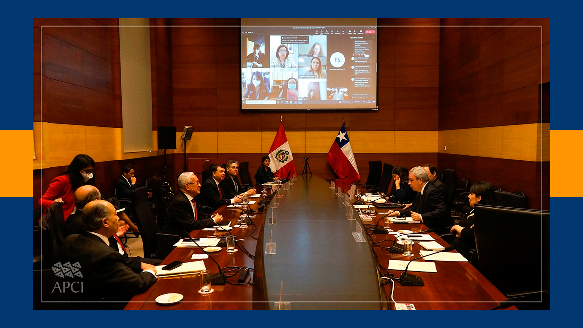 APCI participa en la VI Reunión de la Comisión Mixta de Cooperación Perú-Chile