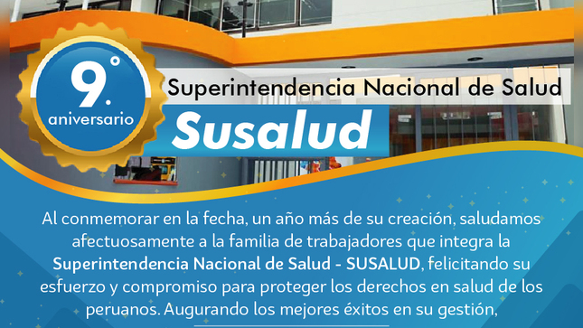 ¡Feliz aniversario Superintendencia Nacional de Salud - Susalud!🎊🏥
#6diciembre