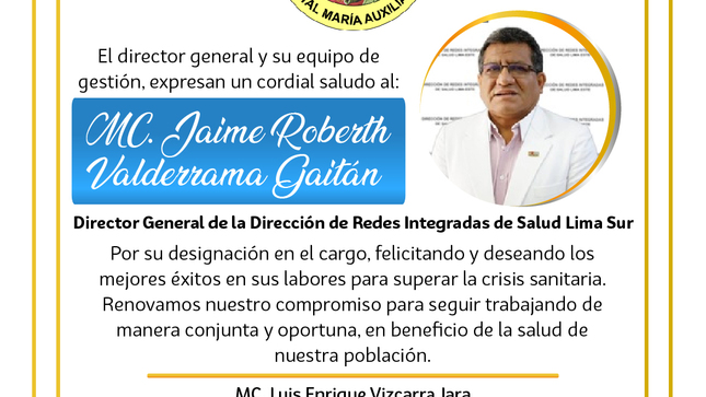 Saludo Institucional