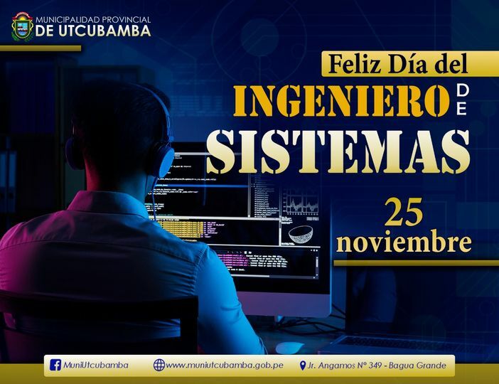 👩‍💻👨‍💻DÍA DEL INGENIERO DE SISTEMAS👩‍💻👨‍💻