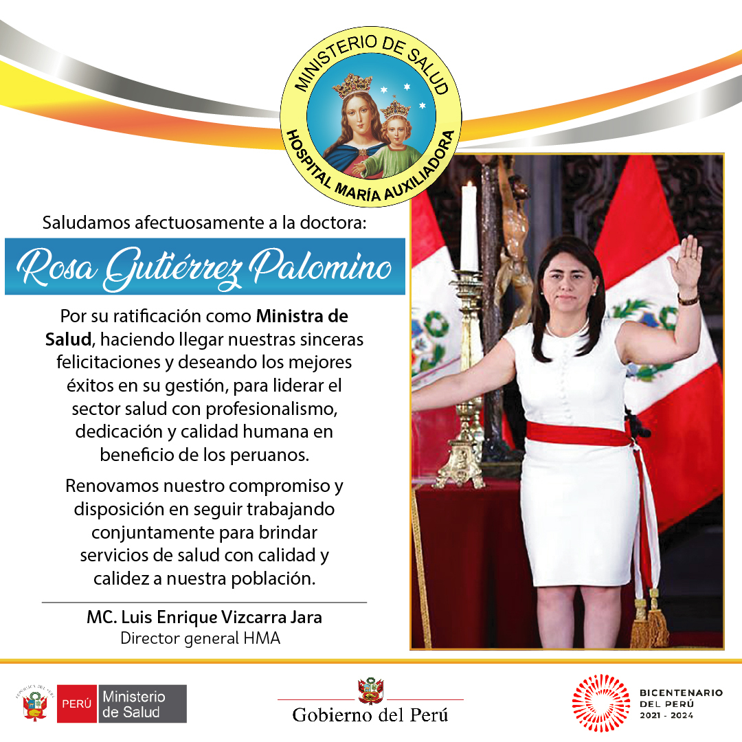 Saludo institucional