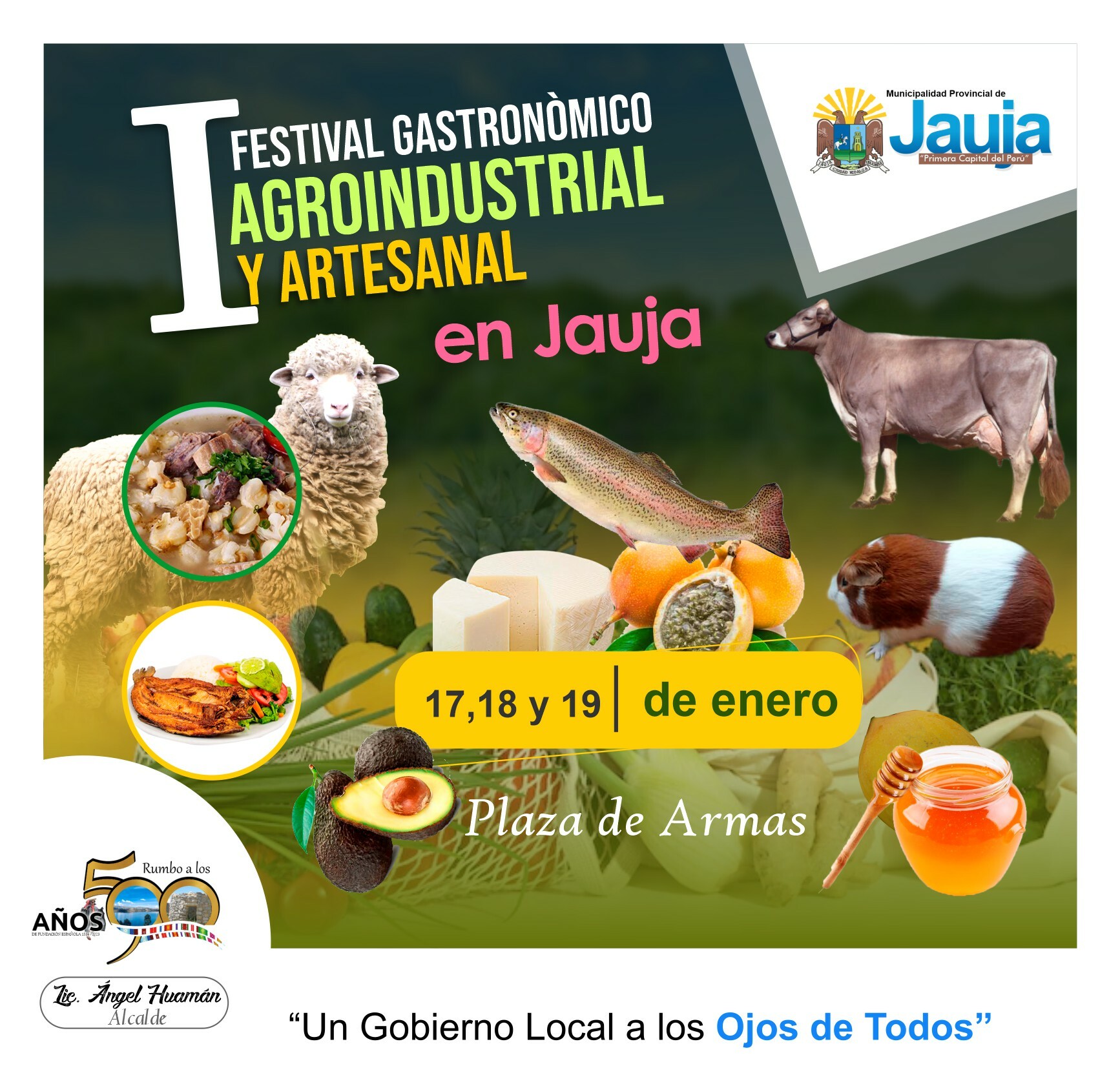 "Primer Festival Gastronómico y Agroindustrial"