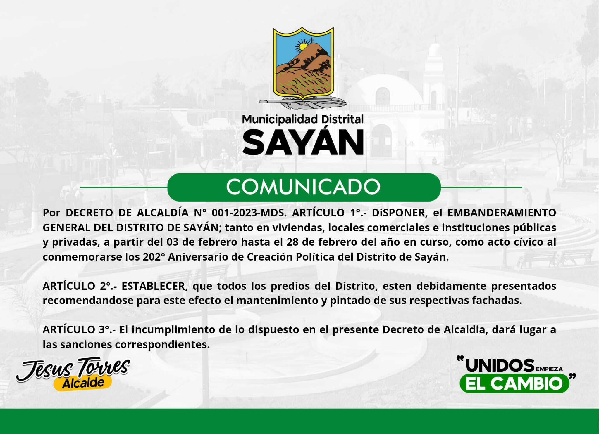Comunicado