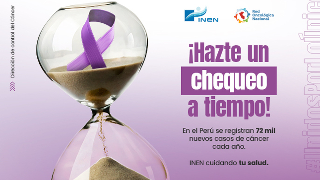En el Instituto Nacional de Enfermedades Neoplásicas (INEN), trabajamos cada día para prevenir, detectar y tratar el cáncer en el Perú. Esta campaña es un llamado a la acción para toda la ciudadanía: el cáncer se puede prevenir, detectar y tratar si actuamos a tiempo.