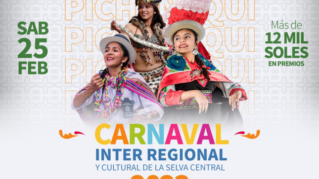 Carnaval Inter Regional y Cultural de la Selva Central 2023