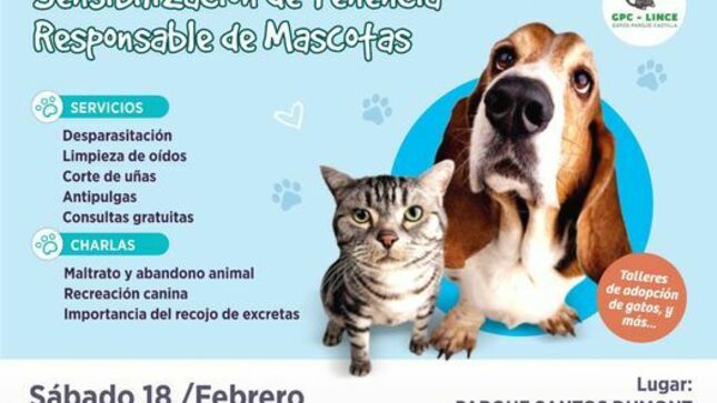 Campaña de sensibilización y Tenencia Responsable de Mascotas