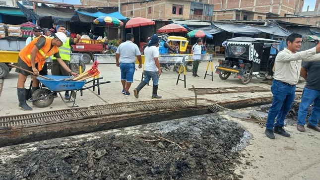 Continúan los trabajos de prevención y  limpieza de los drenes pluviales