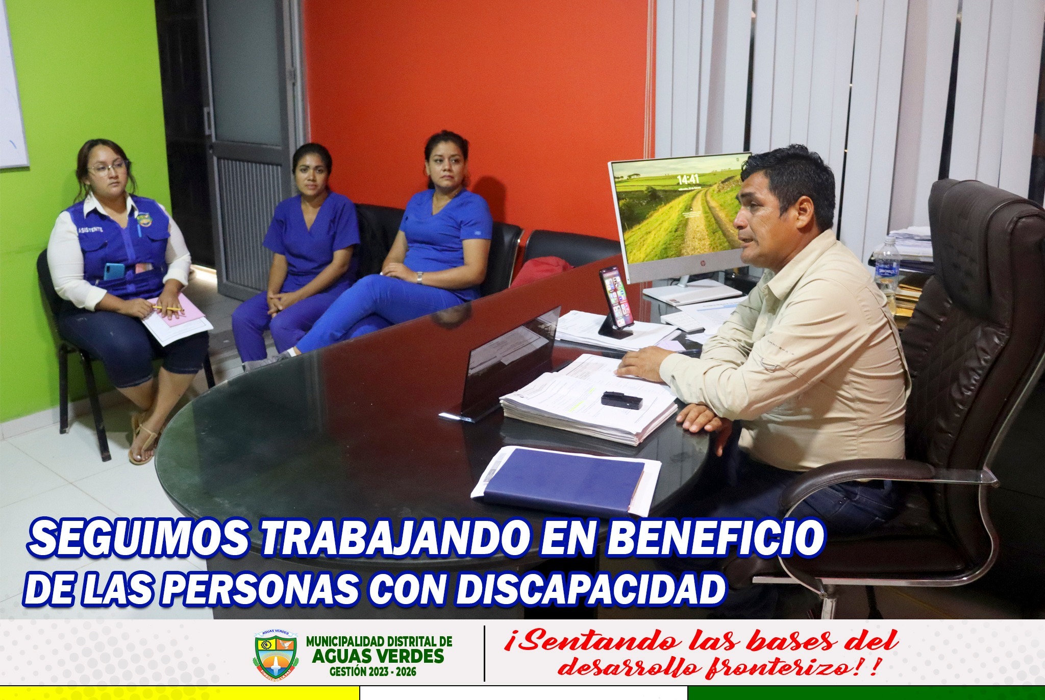 SEGUIMOS TRABAJANDO EN BENEFICIO DE LAS PERSONAS CON DISCAPACIDAD