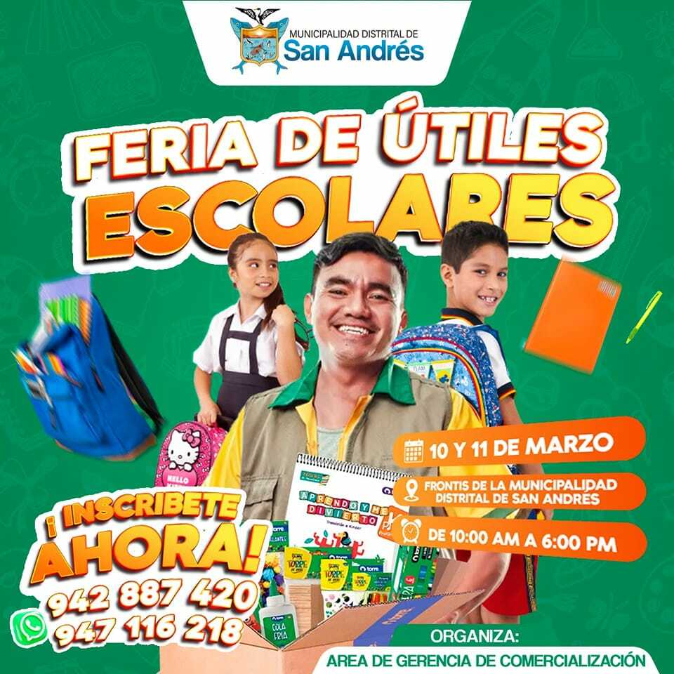 GRAN FERÍA DE ÚTILES ESCOLARES