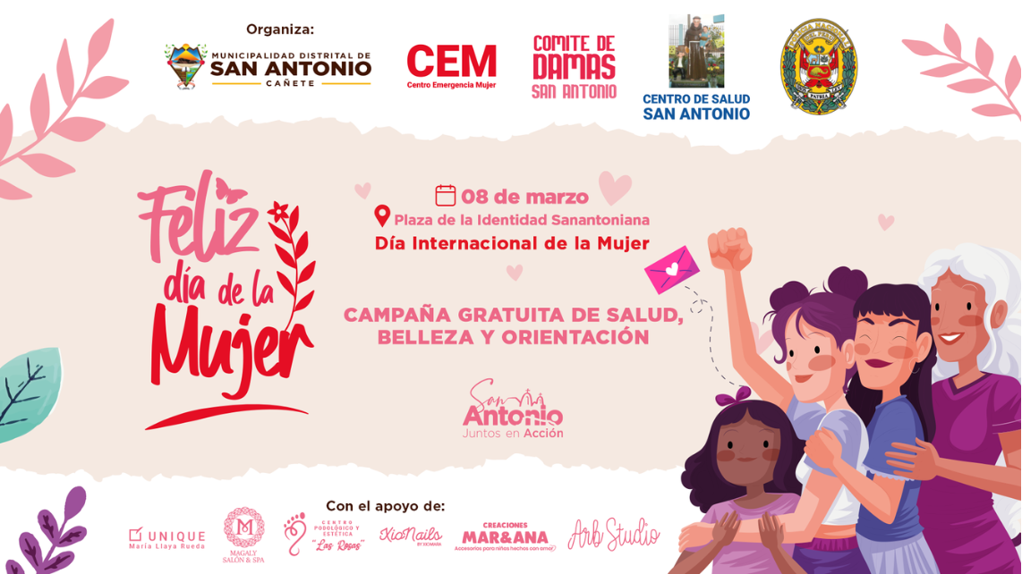 Campaña Gratuita por el día internacional de la Mujer