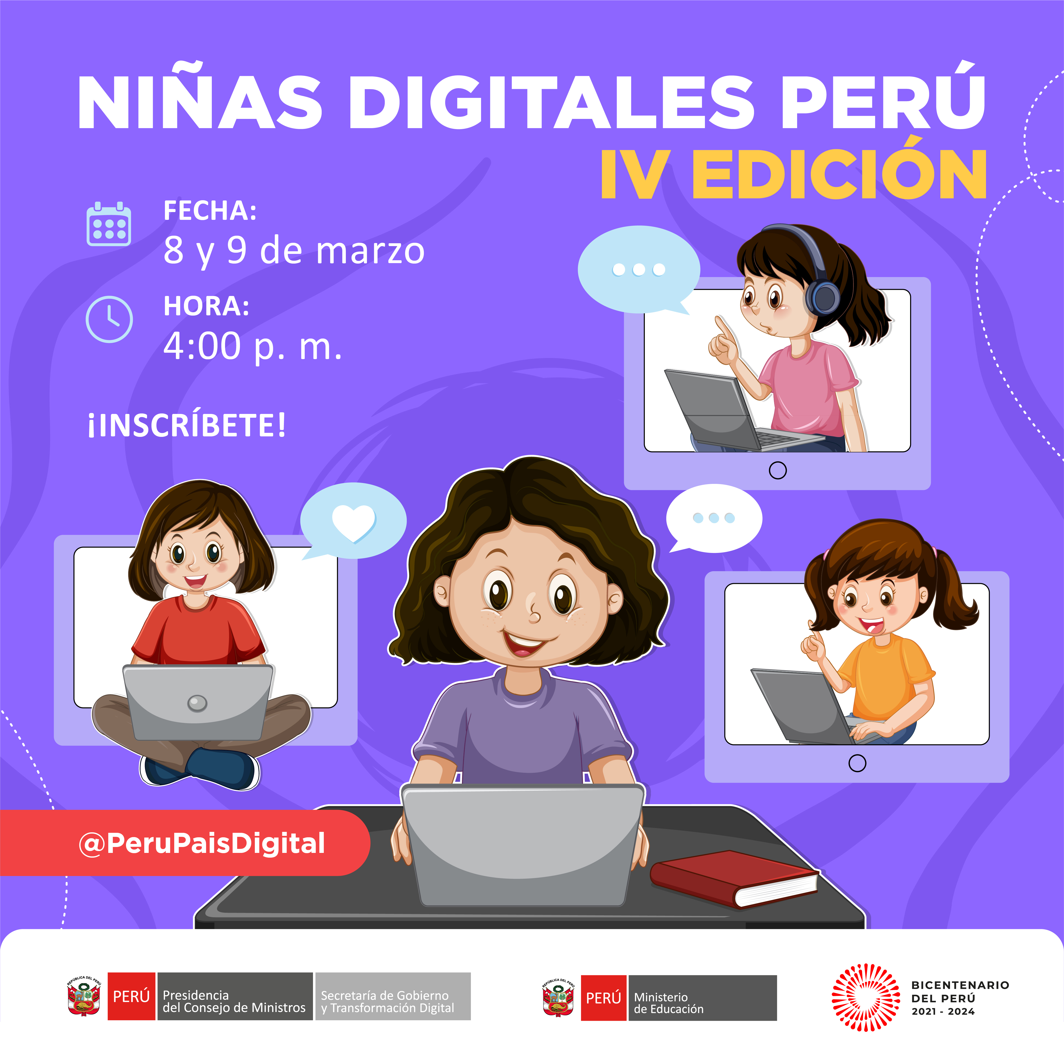 Niñas Digitales - IV Edición: Líderes digitales inspirando a las mujeres del futuro