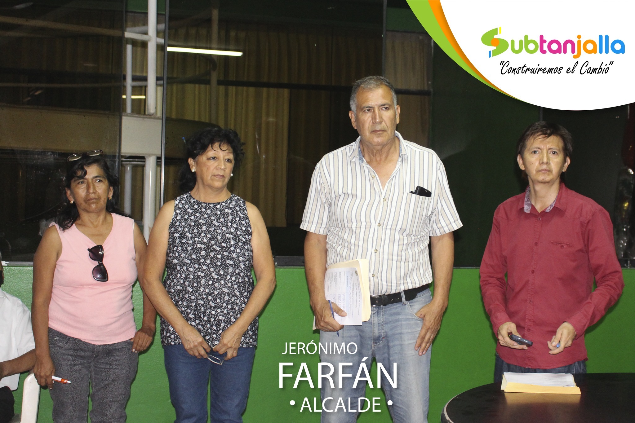 En dicho taller también se llegó a conformar al equipo técnico por parte de los agentes participantes