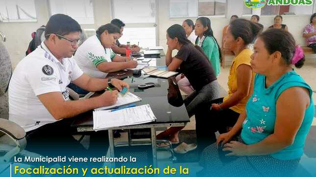 Funcionarios de la MDA, cumpliendo su labor de Focalizar