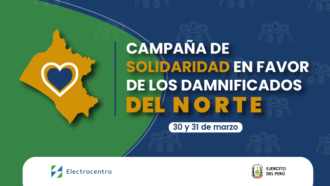 Campaña de solidaridad en favor de nuestros hermanos del Norte.