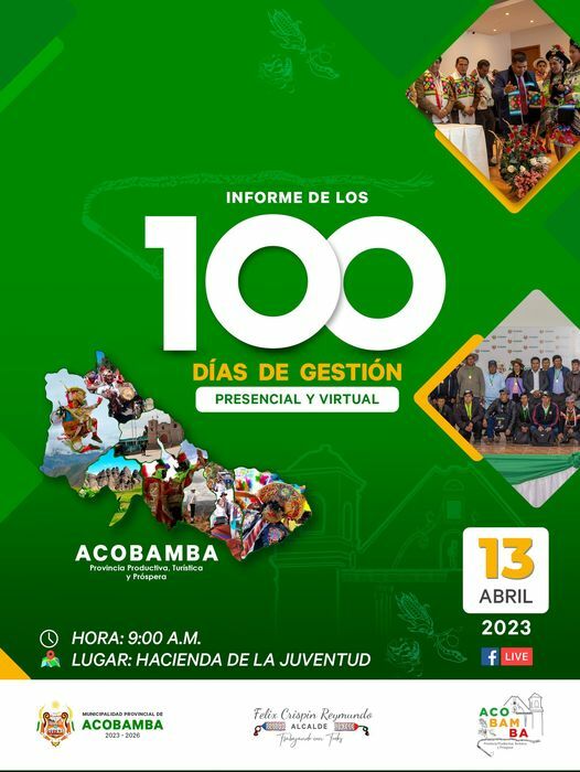 100 días de gestión municipal