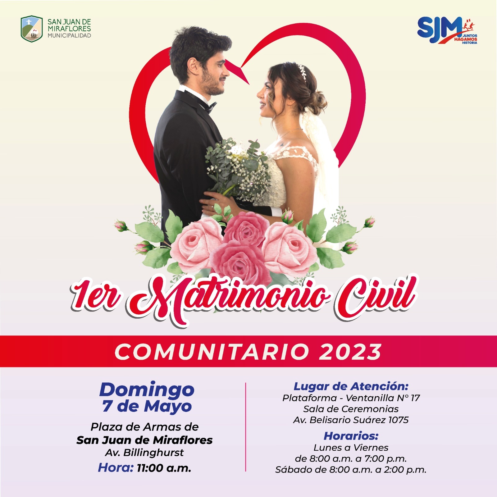 Matrimonio comunitario en SJM