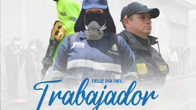 El alcalde Ing. Julio Cajahuamán Quispe y los regidores de la municipalidad distrital de Yanacancha, saludan y reconocen la ardua labor que realizan cada trabajador de la institución que con su esfuerzo y sacrificio diario contribuyen al desarrollo de nuestro distrito.🎉🎊
"El 𝙏𝙧𝙖𝙗𝙖𝙟𝙤 es lo que hace al hombre 𝙨𝙚𝙢𝙚𝙟𝙖𝙣𝙩𝙚 𝙖 𝘿𝙞𝙤𝙨, porque con el trabajo el hombre es un 𝙘𝙧𝙚𝙖𝙙𝙤𝙧, 𝙚𝙨 𝙘𝙖𝙥𝙖𝙯 𝙙𝙚 𝙘𝙧𝙚𝙖𝙧, 𝙙𝙚 𝙘𝙧𝙚𝙖𝙧 𝙢𝙪𝙘𝙝𝙖𝙨 𝙘𝙤𝙨𝙖𝙨, incluso de crear una familia para seguir adelante. 𝙀𝙡 𝙝𝙤𝙢𝙗𝙧𝙚 𝙚𝙨 𝙪𝙣 𝙘𝙧𝙚𝙖𝙙𝙤𝙧 𝙮 𝙘𝙧𝙚𝙖 𝙘𝙤𝙣 𝙨𝙪 𝙩𝙧𝙖𝙗𝙖𝙟𝙤".