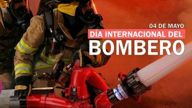 El 4 de mayo se celebra el Día Internacional del Bombero por su incansable trabajo en apoyo a la comunidad, poniendo en riesgo sus vidas en la extinción de incendios, rescate de personas y protección de espacios ambientales.