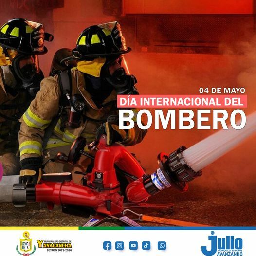 "FELIZ DIA DEL BOMBERO"