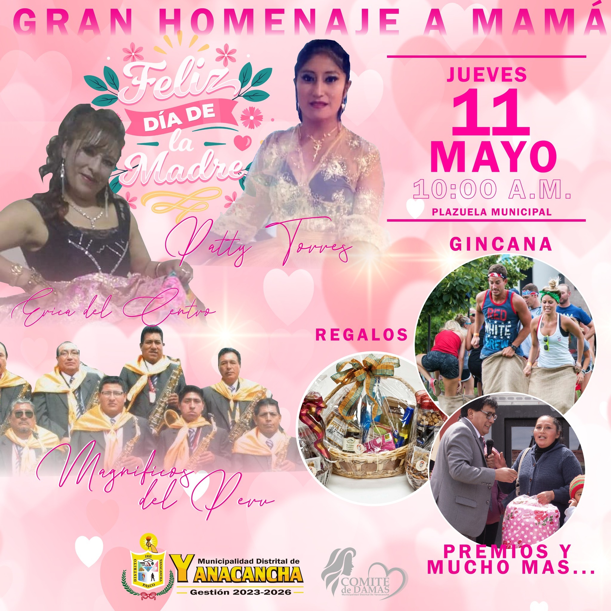 FELIZ DIA A TODAS LAS MADRES CERREÑAS