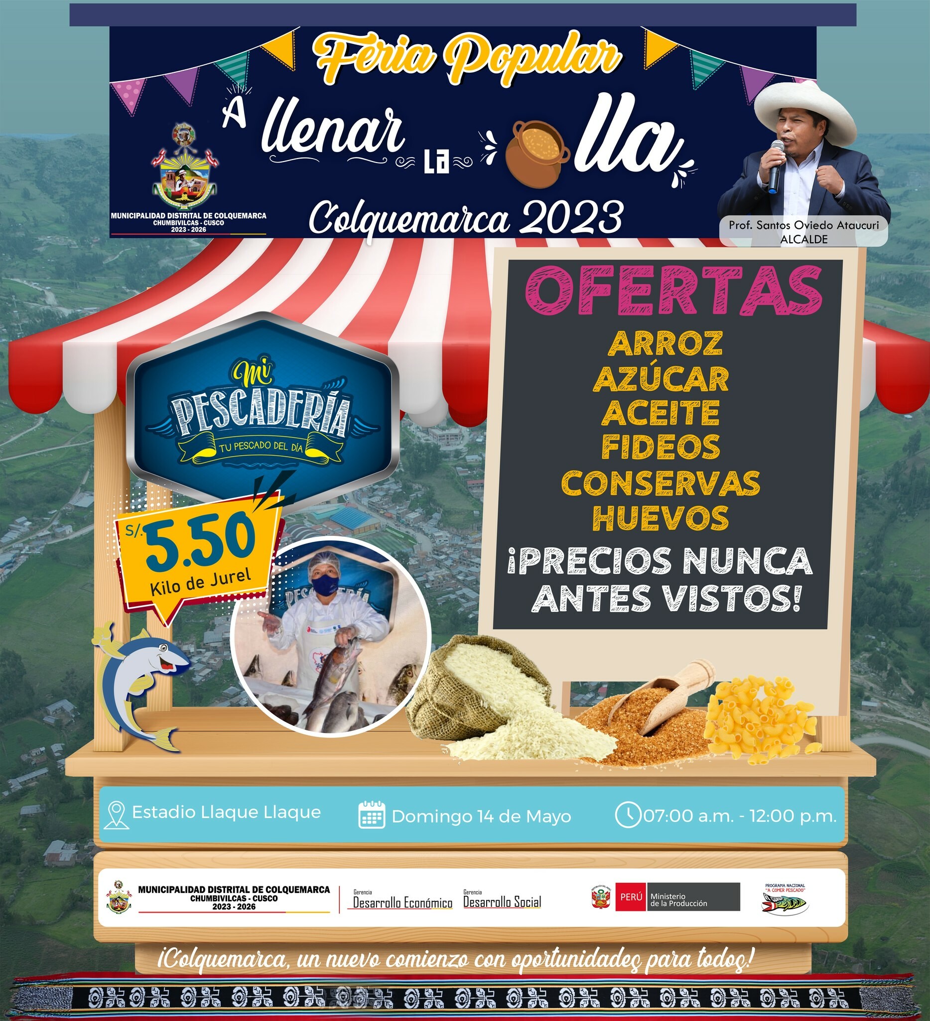 Por el día de la madre ¡ vuelve la feria popular a llenar la olla!