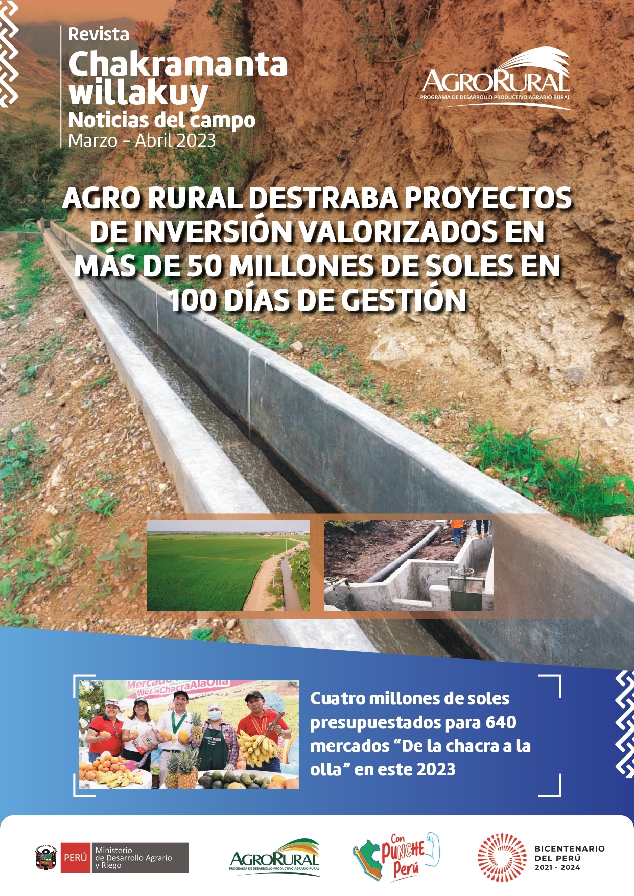 Chakramanta willakuy - Noticias del campo (Abril 2023)