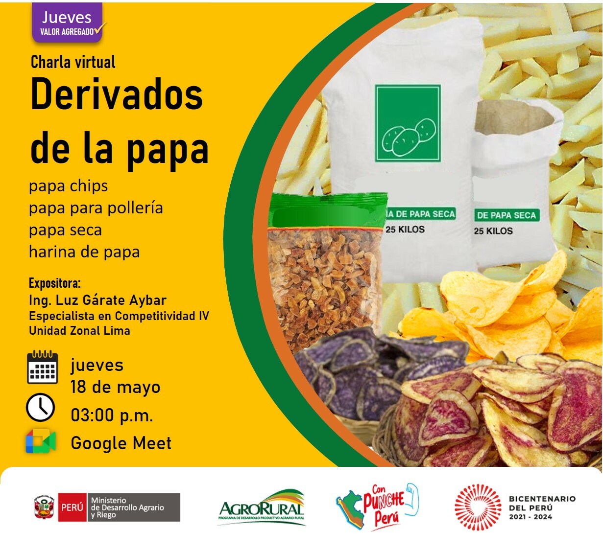 Derivados de la papa