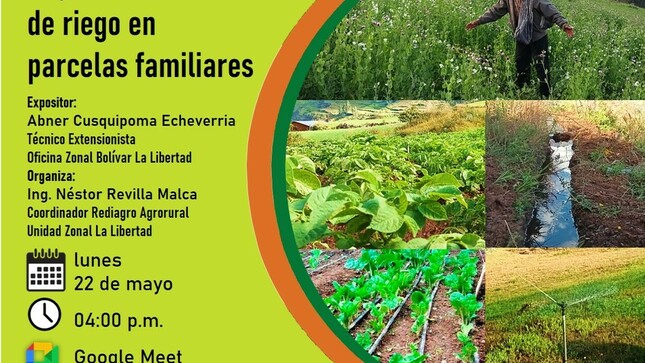 Mejoramiento de Sistema de riego en parcelas Familiares
