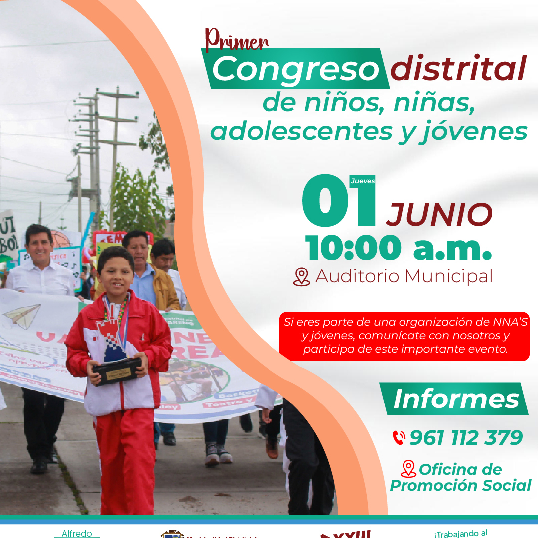 Primer Congreso Distrital De Niños, Niñas, Adolescentes Y Jóvenes