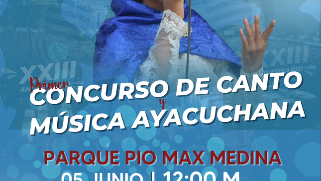 ¡Primer concurso de canto y música Ayacuchana!